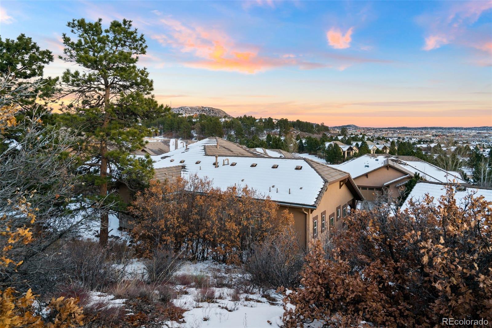 4315 Chateau Ridge Road Castle Rock, CO 80108 - Photo 26 of 26 a view of a city