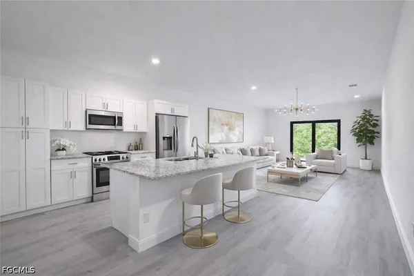 $1,900 | 1054 Ainsworth Street East, Lehigh Acres, FL 33974