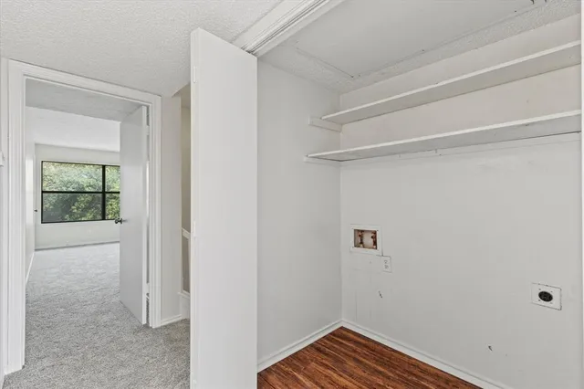 a view of room with window