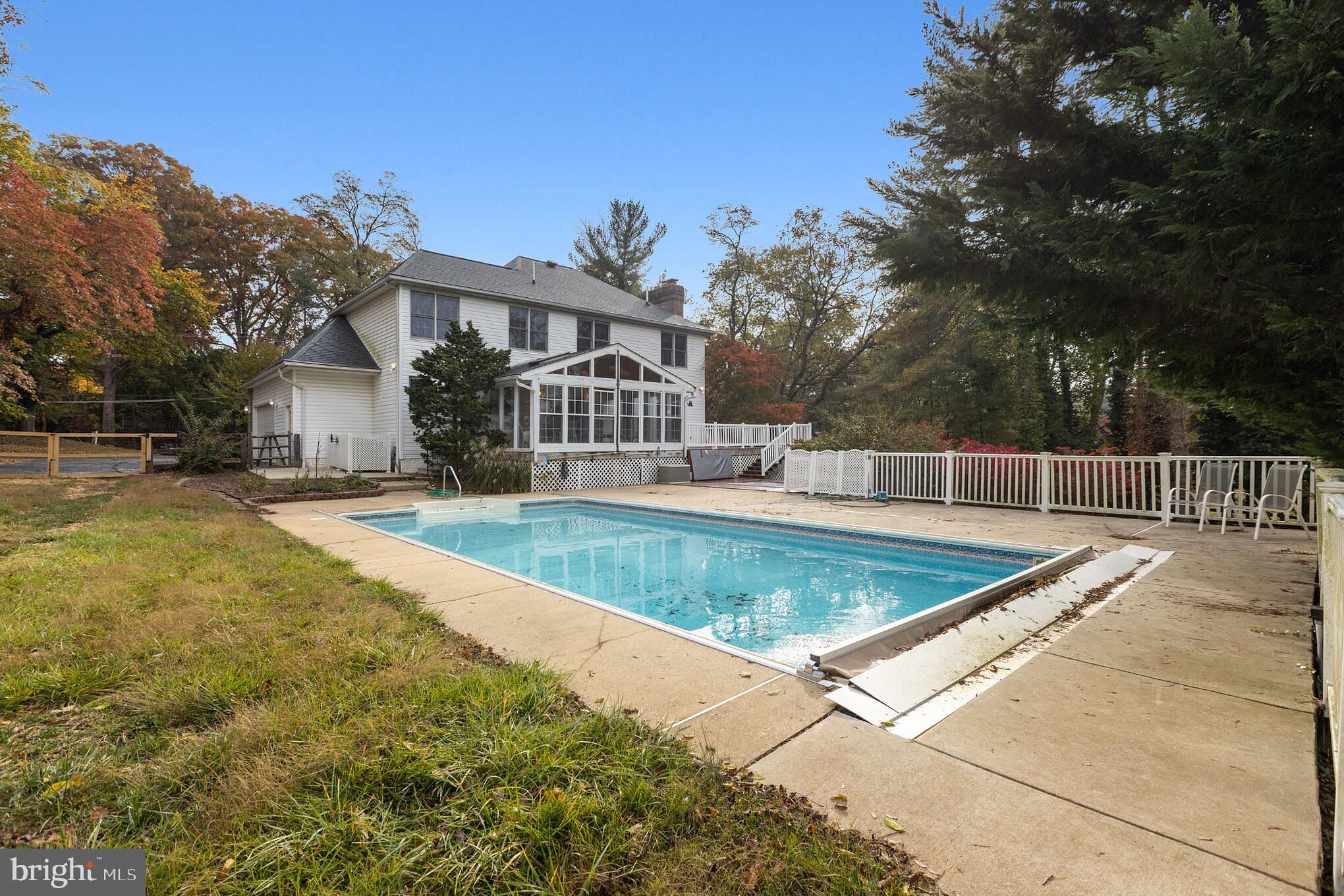 210 Garrison Forest Road Owings Mills, MD 21117 - Photo 40 of 50 Large pool in private yard
