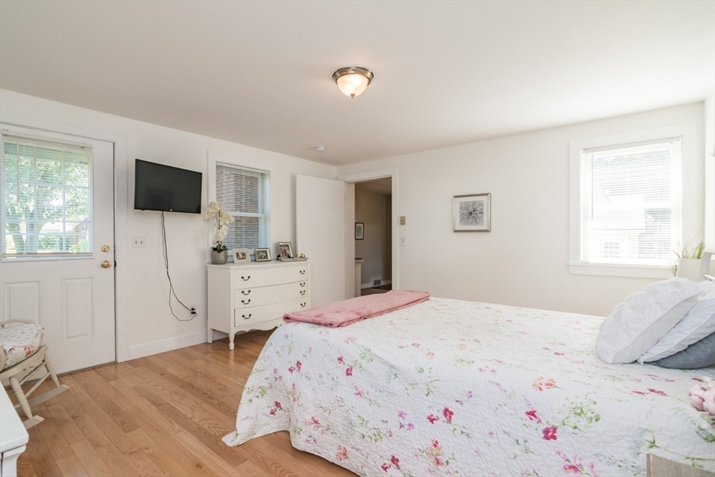 20 Dunton Street Montague, MA 01376 - Photo 25 of 36 a bedroom with a bed and a flat screen tv