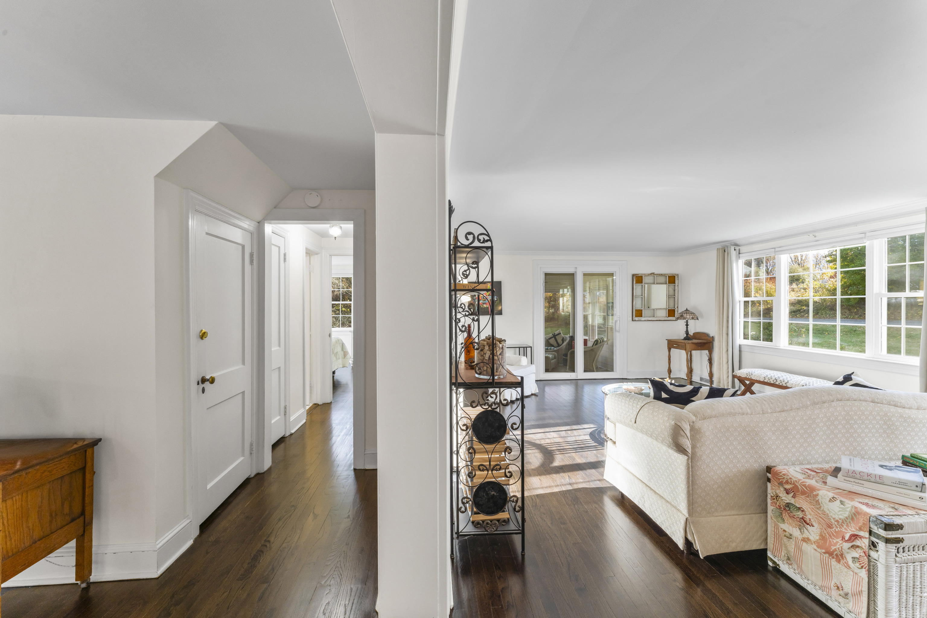 3 Topside Lane Newtown, CT 06470 - Photo 20 of 38 a living room with furniture and a large window