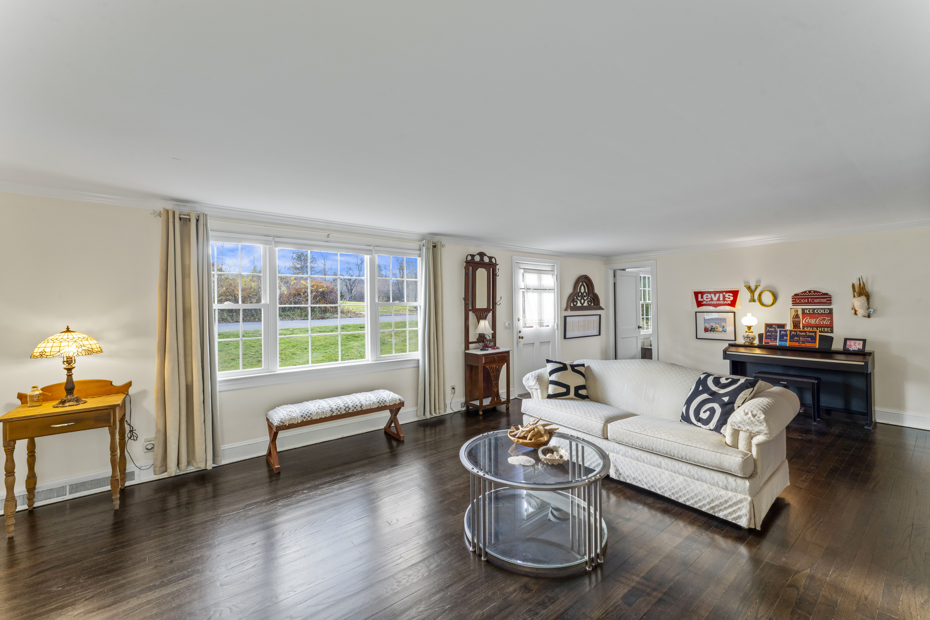 3 Topside Lane Newtown, CT 06470 - Photo 7 of 38 a living room with furniture and a wooden floor