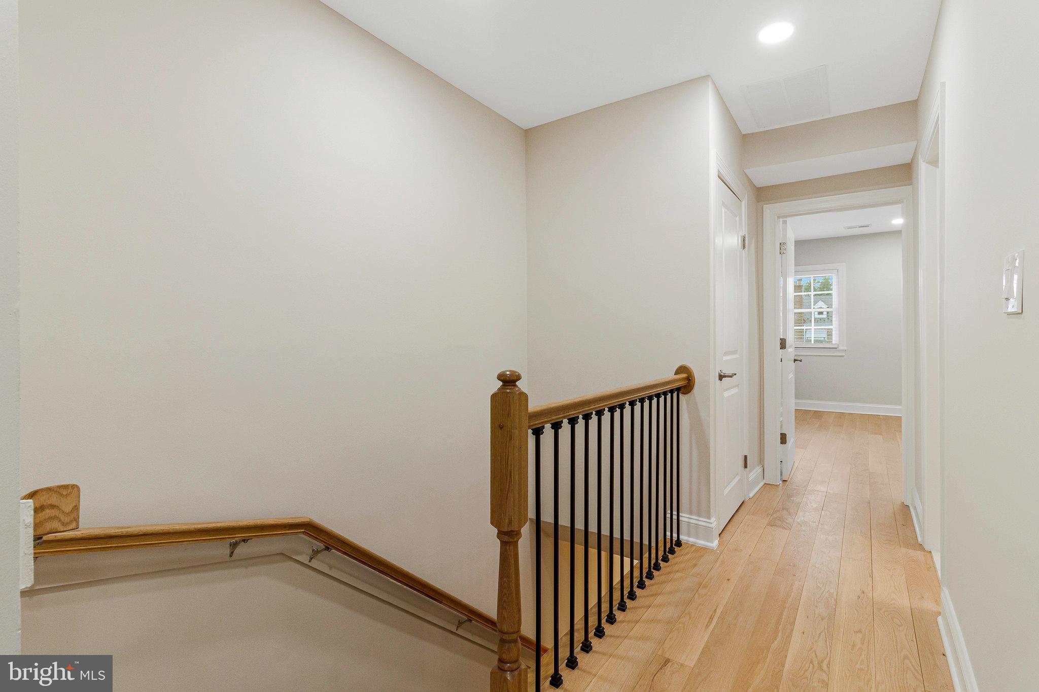 1350 Sheridan Street Northwest Washington, DC 20011 - Photo 22 of 55 a view of a hallway with wooden floor