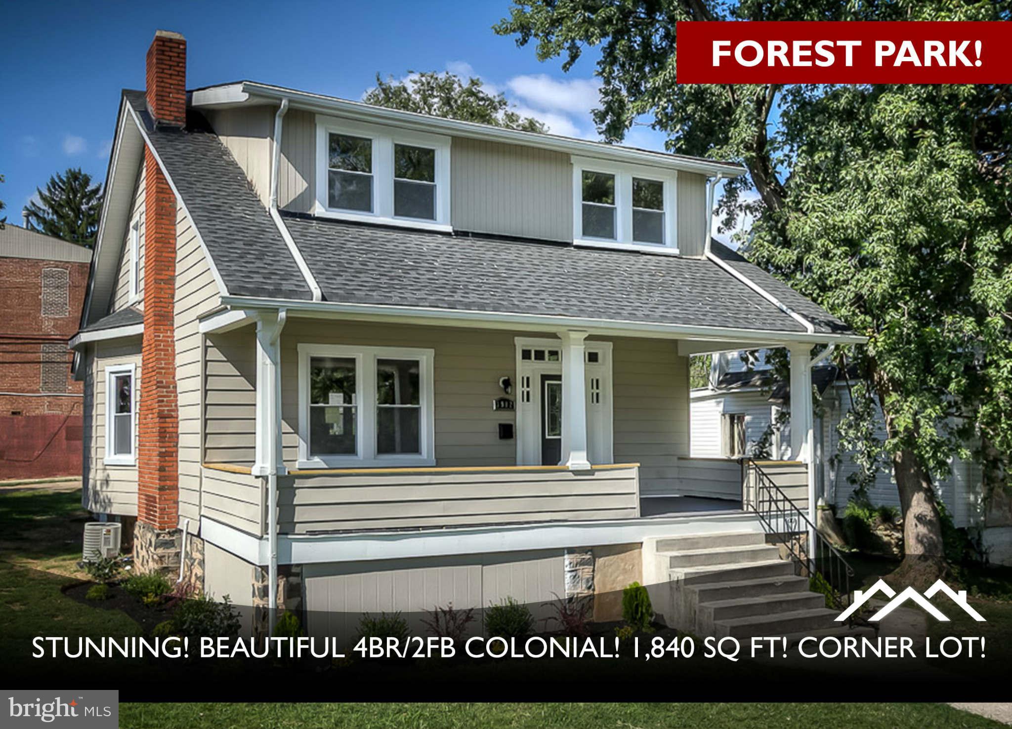 3912 Chatham Road Baltimore, MD 21207 - Photo 1 of 30 Beautiful 4BR/2BA Colonial!