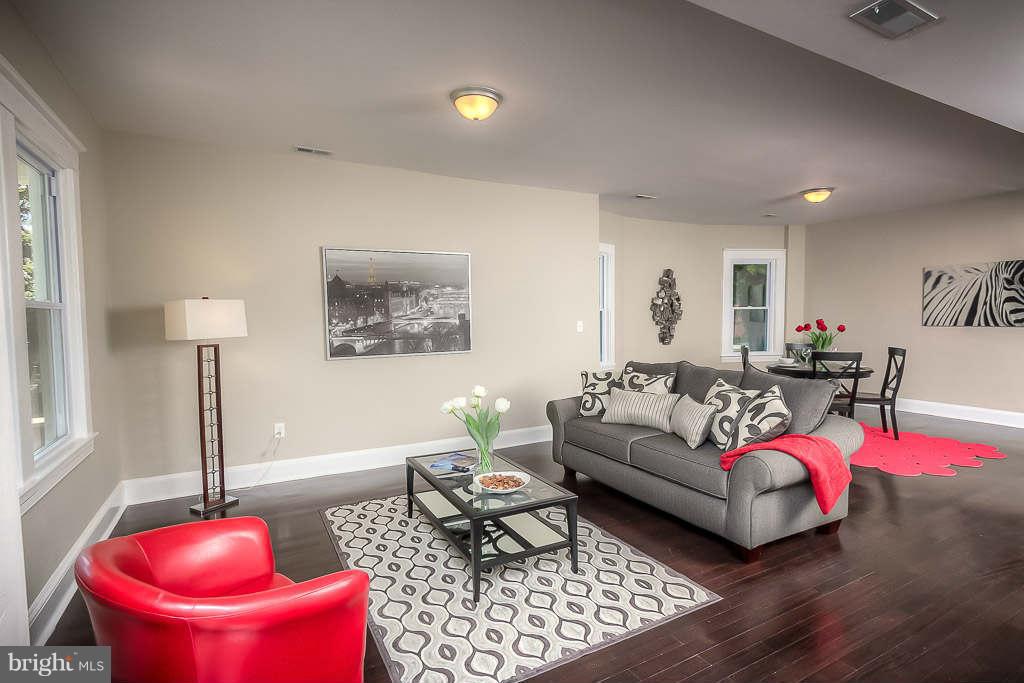 3912 Chatham Road Baltimore, MD 21207 - Photo 30 of 30 Open Floor Plan with Wood Floors