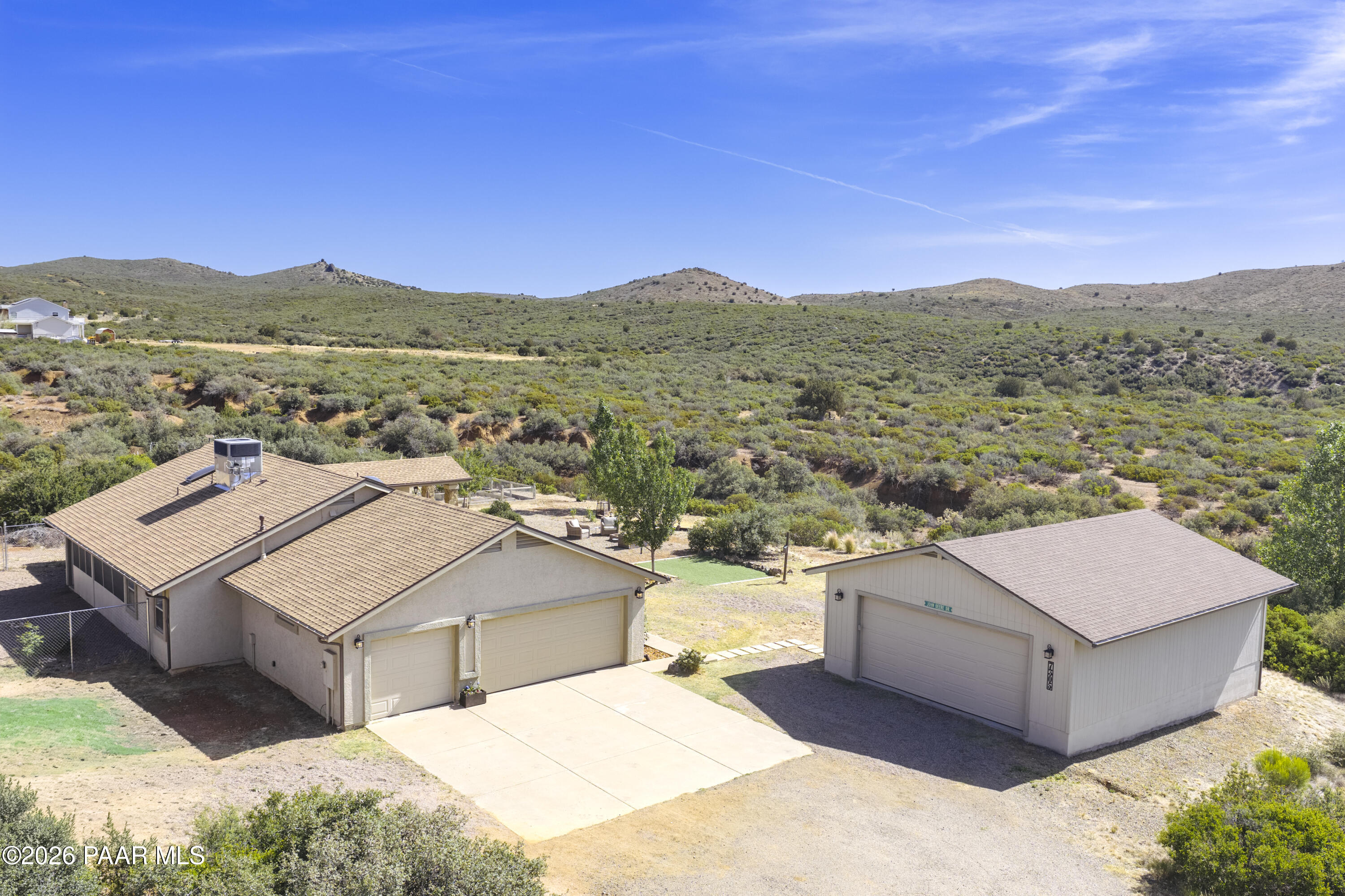 7305 South Rigger Road Mayer, AZ 86333 - Photo 29 of 50 Aerial View 2