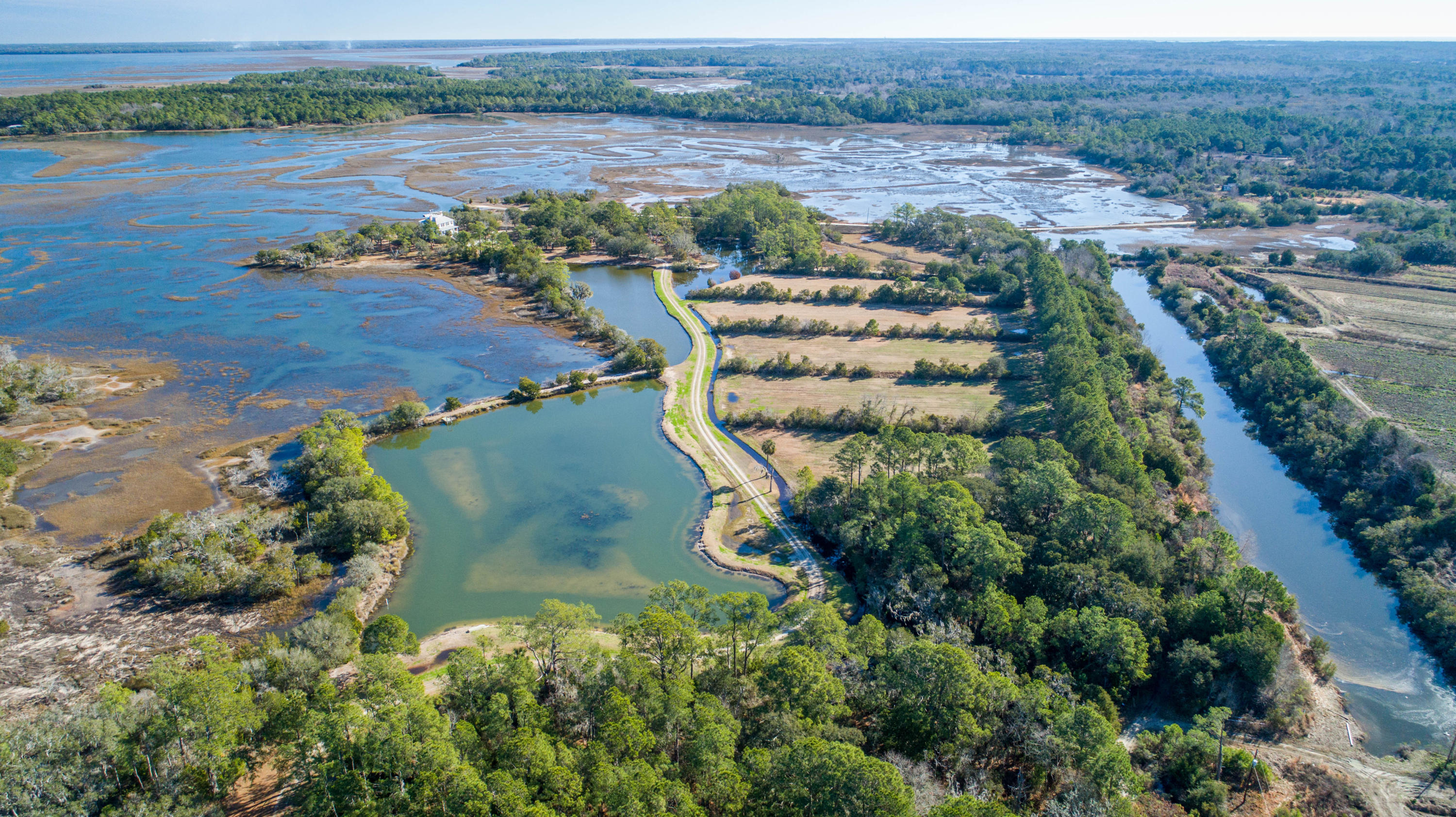 7845 Brick House Road Edisto Island, SC 29438 - Photo 64 of 69 7845 Brickhouse drone pics (2)