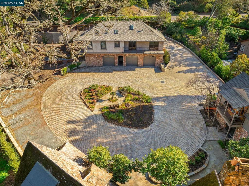 100 Moraga Way Orinda, CA 94563 - Photo 10 of 48 an aerial view of a house with a yard