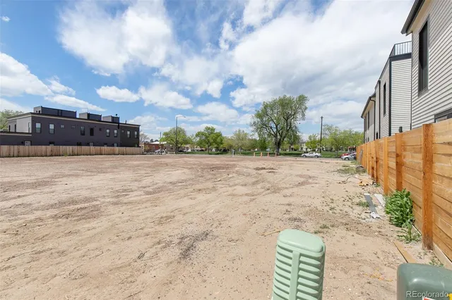 a aerial view of a city