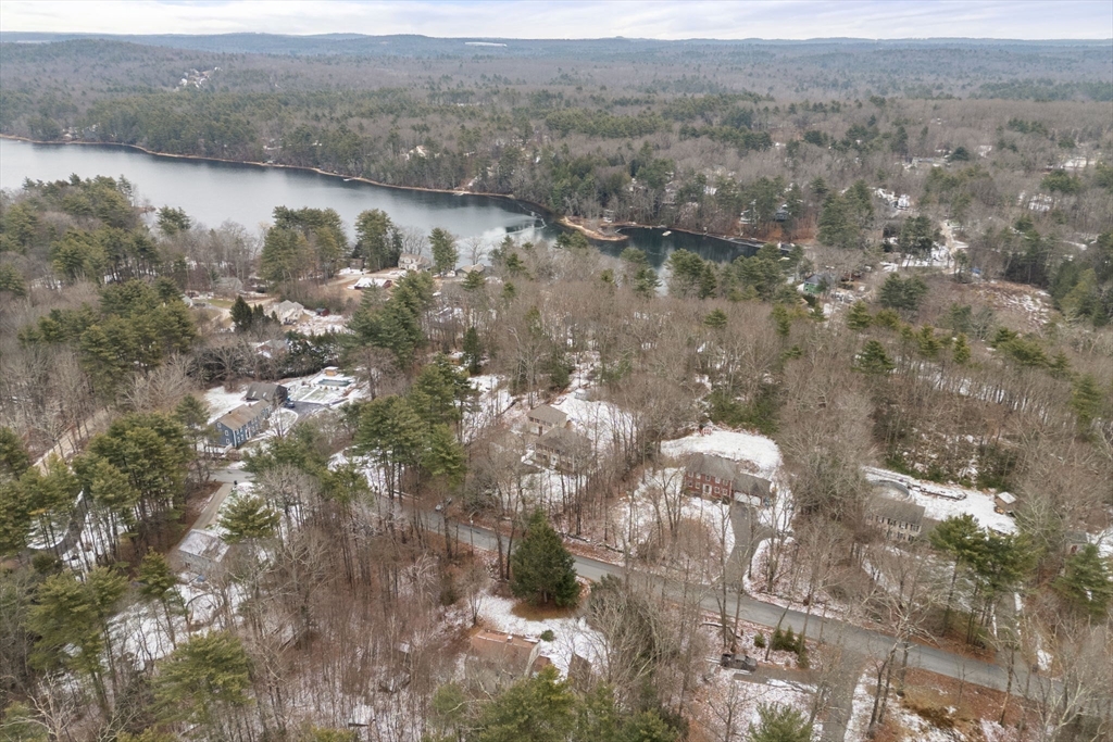 62 Allen Road Sturbridge, MA 01566 - Photo 40 of 41 a view of a lake in middle of the forest