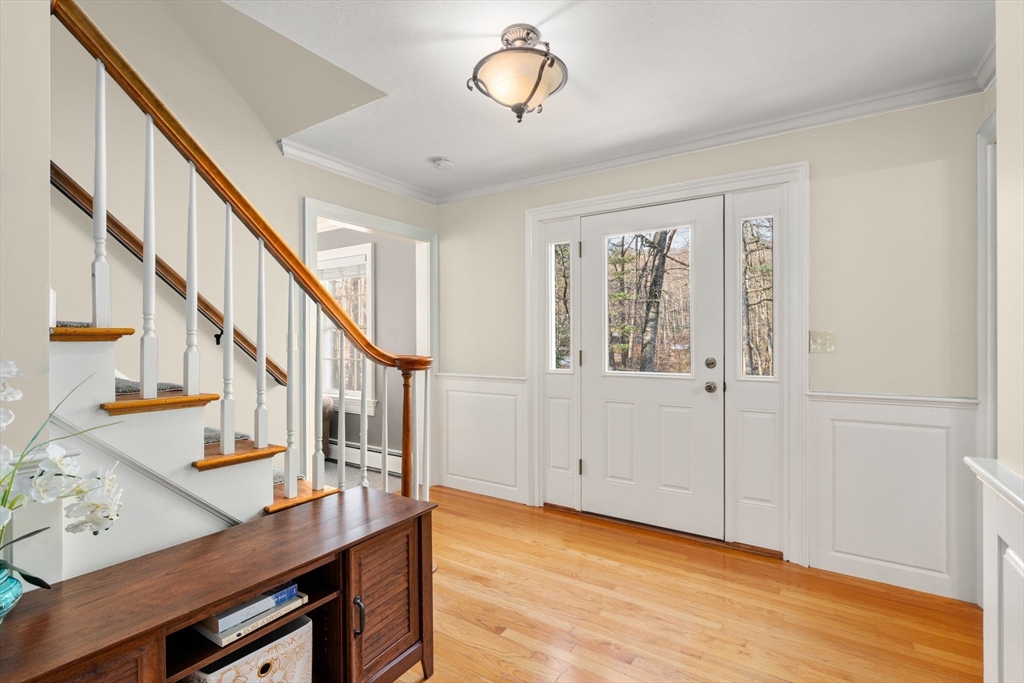 62 Allen Road Sturbridge, MA 01566 - Photo 5 of 41 a view of entryway and hall with wooden floor