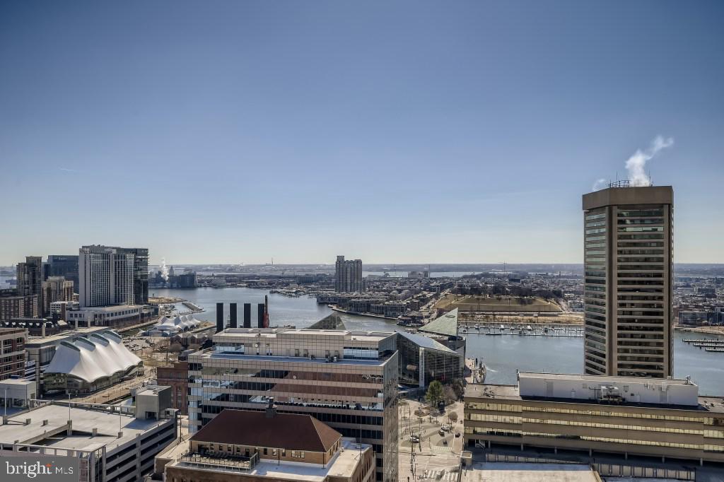 414 Water Street, Unit 2814 Baltimore, MD 21202 - Photo 26 of 28 a city view with tall buildings