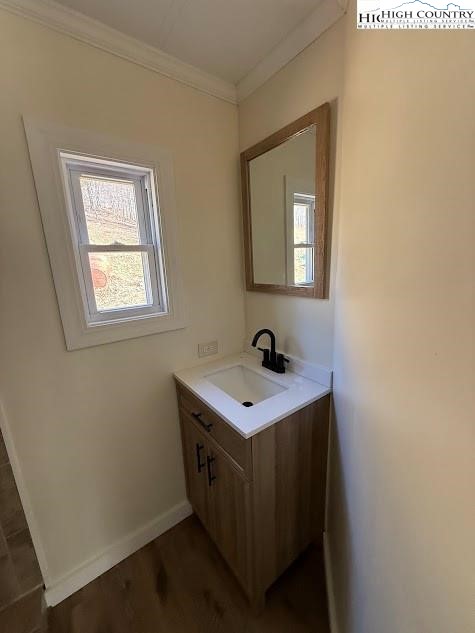388 Monroe Miller Road Lansing, NC 28643 - Photo 25 of 34 a utility room with a sink a vanity and mirror