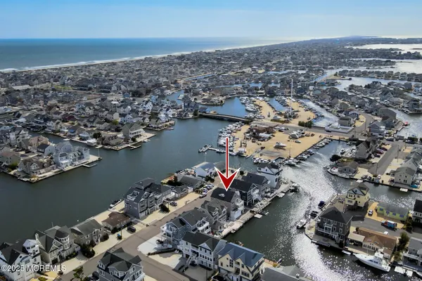 a view of city and ocean