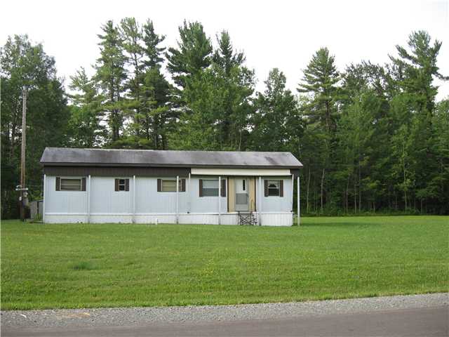 8050 County Rte 74 Pulteney, NY 14873 - Photo 1 of 1 Exterior Front. Two bedroom singlewide on nice 1/2