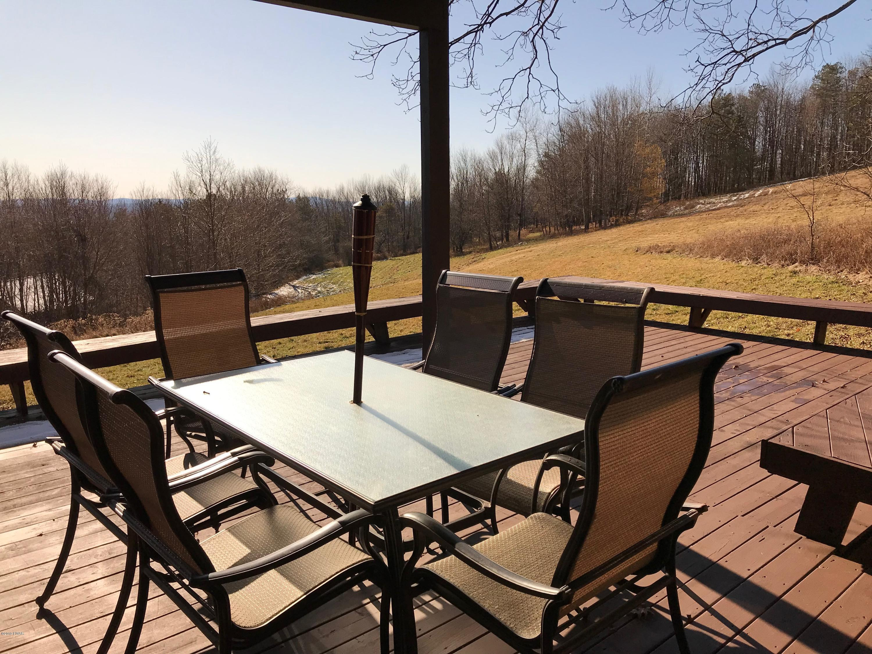 819 Wargo Road Union Dale, PA 18470 - Photo 9 of 49 a terrace view with sitting space and seating