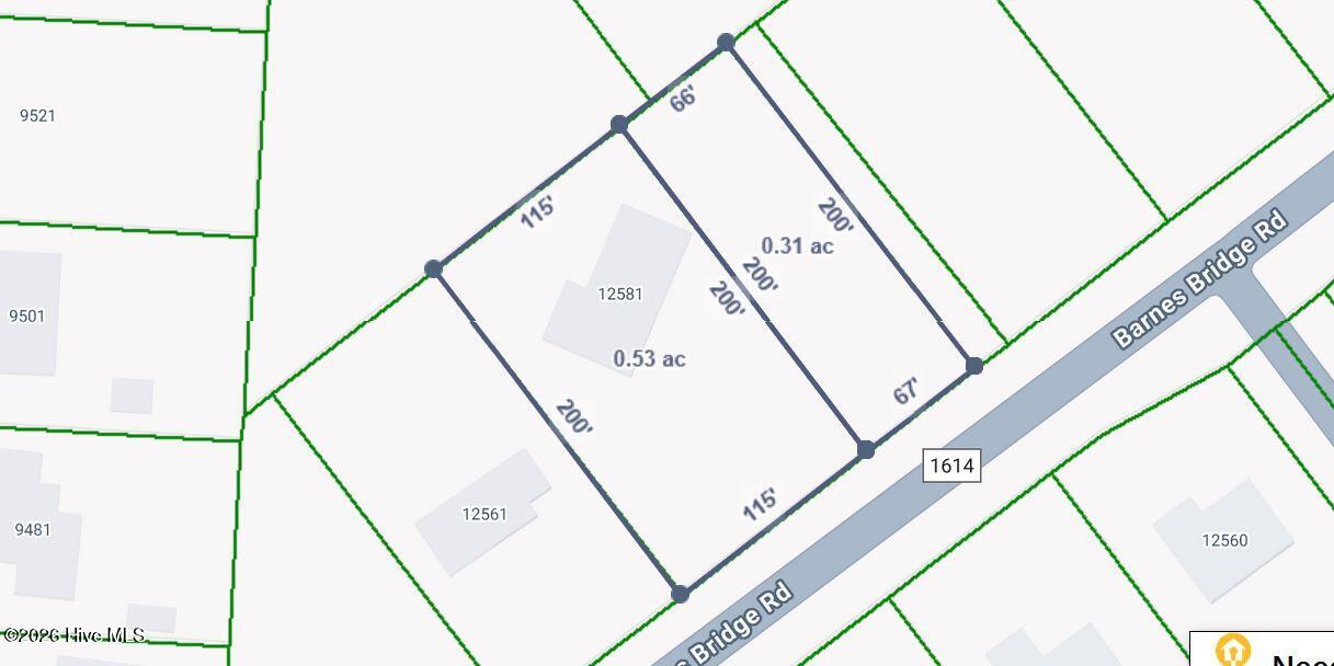 12581 Barnes Bridge Road Laurinburg, NC 28352 - Photo 52 of 52 12581 Barnes Bridge Road map