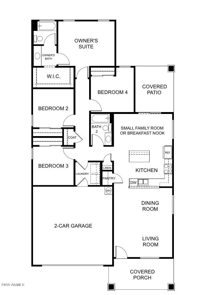 2742 East Chipman Road Phoenix, AZ 85040 - Photo 2 of 2 1594 standard floorplan