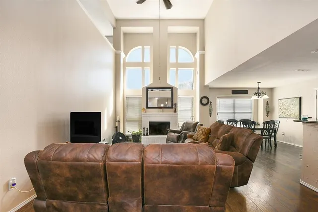 a bed room with a bed and a tv