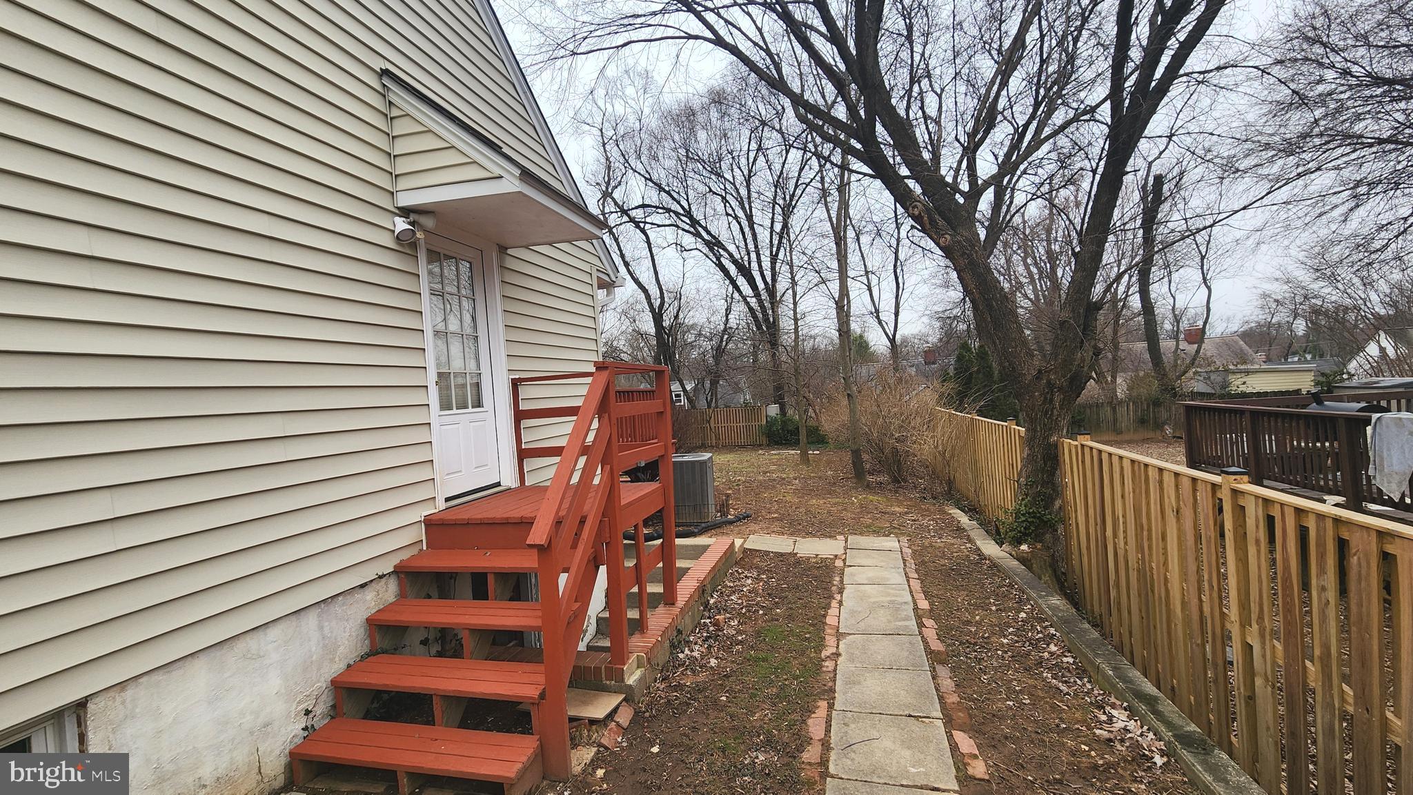 1002 Laredo Road Silver Spring, MD 20901 - Photo 19 of 70 a view of a patio with wooden fence