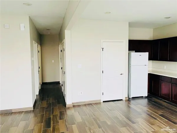 a view of a utility room with an empty space