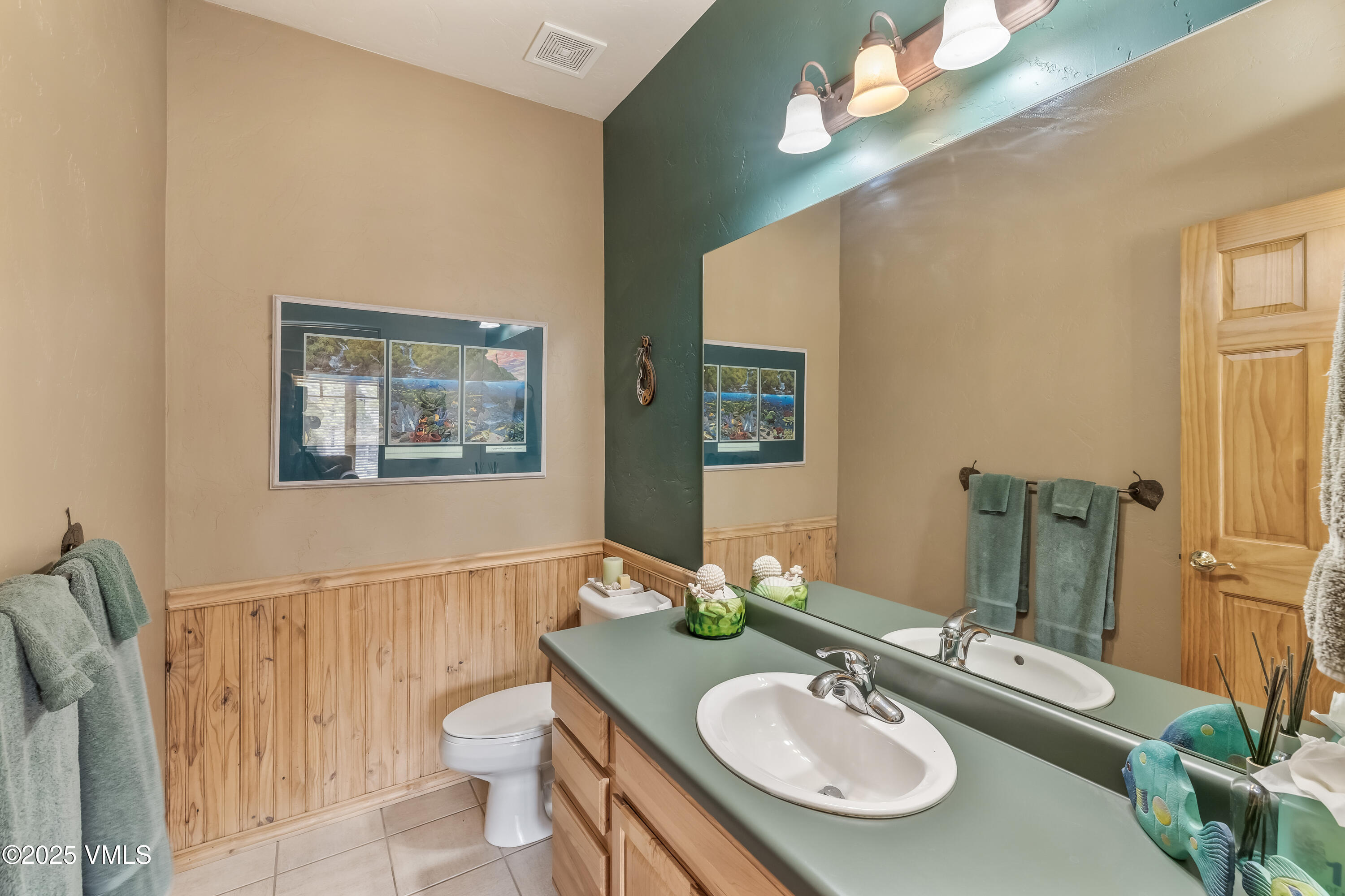 111 East Double Hitch Eagle, CO 81631 - Photo 31 of 38 a bathroom with a toilet a sink and a mirror