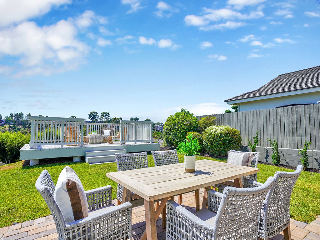 33271 Ocean Hill Drive Dana Point, CA 92629 - Photo 11 of 43 a view of a roof deck with furniture