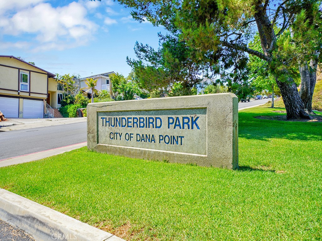 33271 Ocean Hill Drive Dana Point, CA 92629 - Photo 39 of 43 a sign on the side of the grass