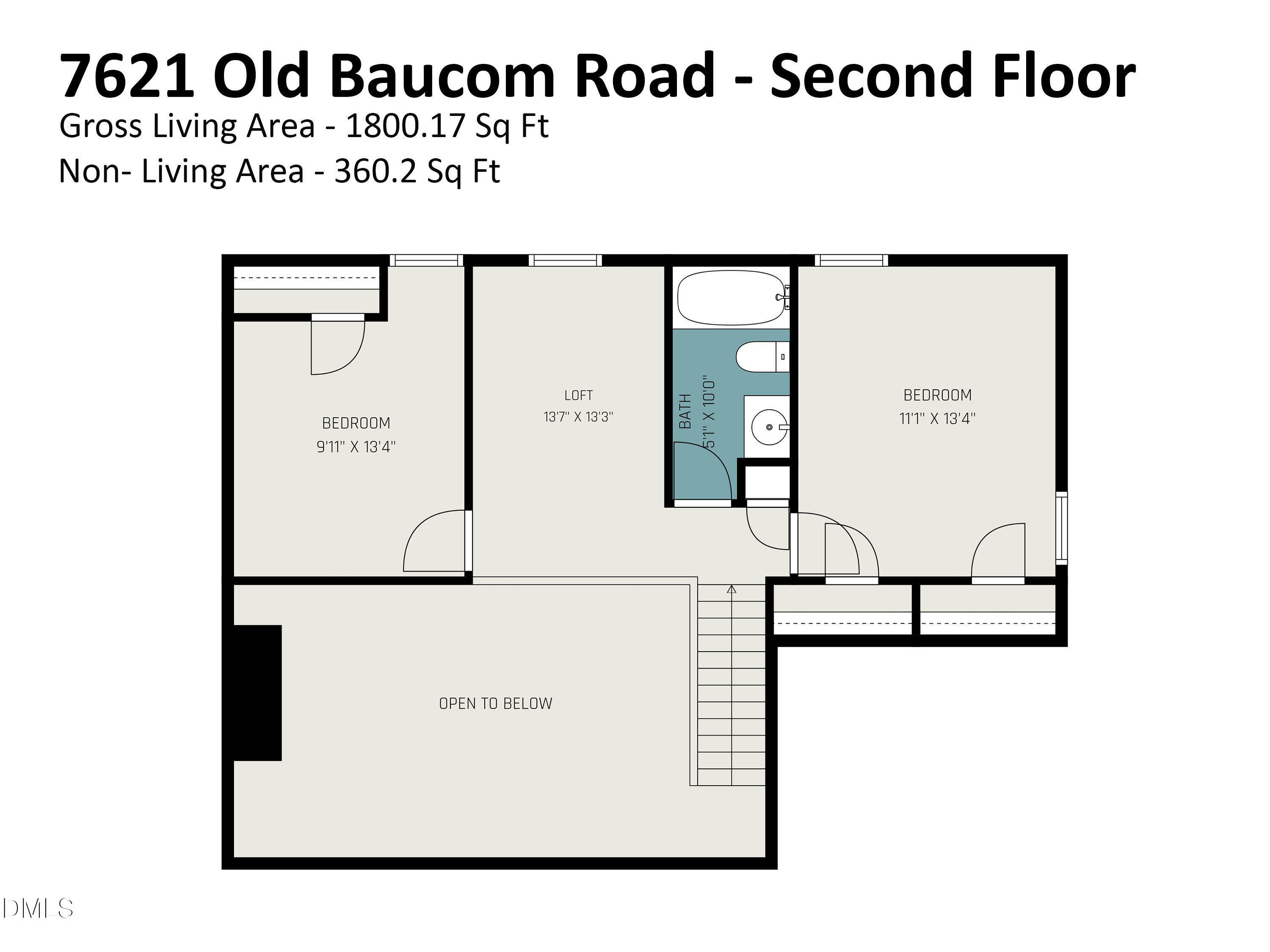 7621 Old Baucom Road Raleigh, NC 27610 - Photo 34 of 35 2nd floor