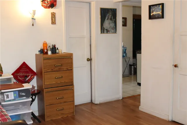 a close up of a wall