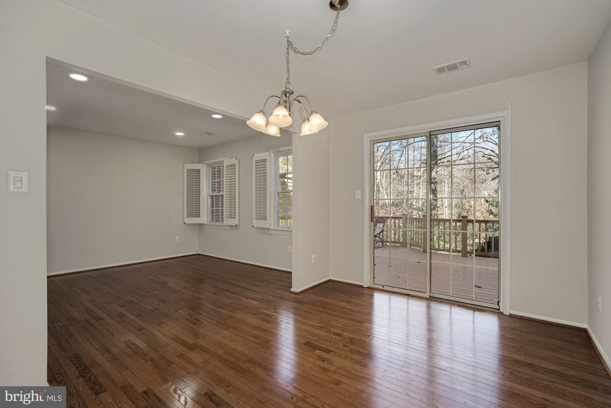 5630 Kirkham Court Springfield, VA 22151 - Photo 4 of 24 Dining Room connects to spacious deck
