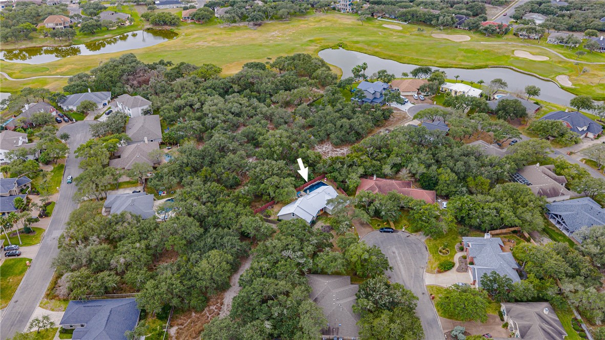 610 Bent Tree Street Rockport, TX 78382 - Photo 5 of 40 an aerial view of residential houses with outdoor space and swimming pool