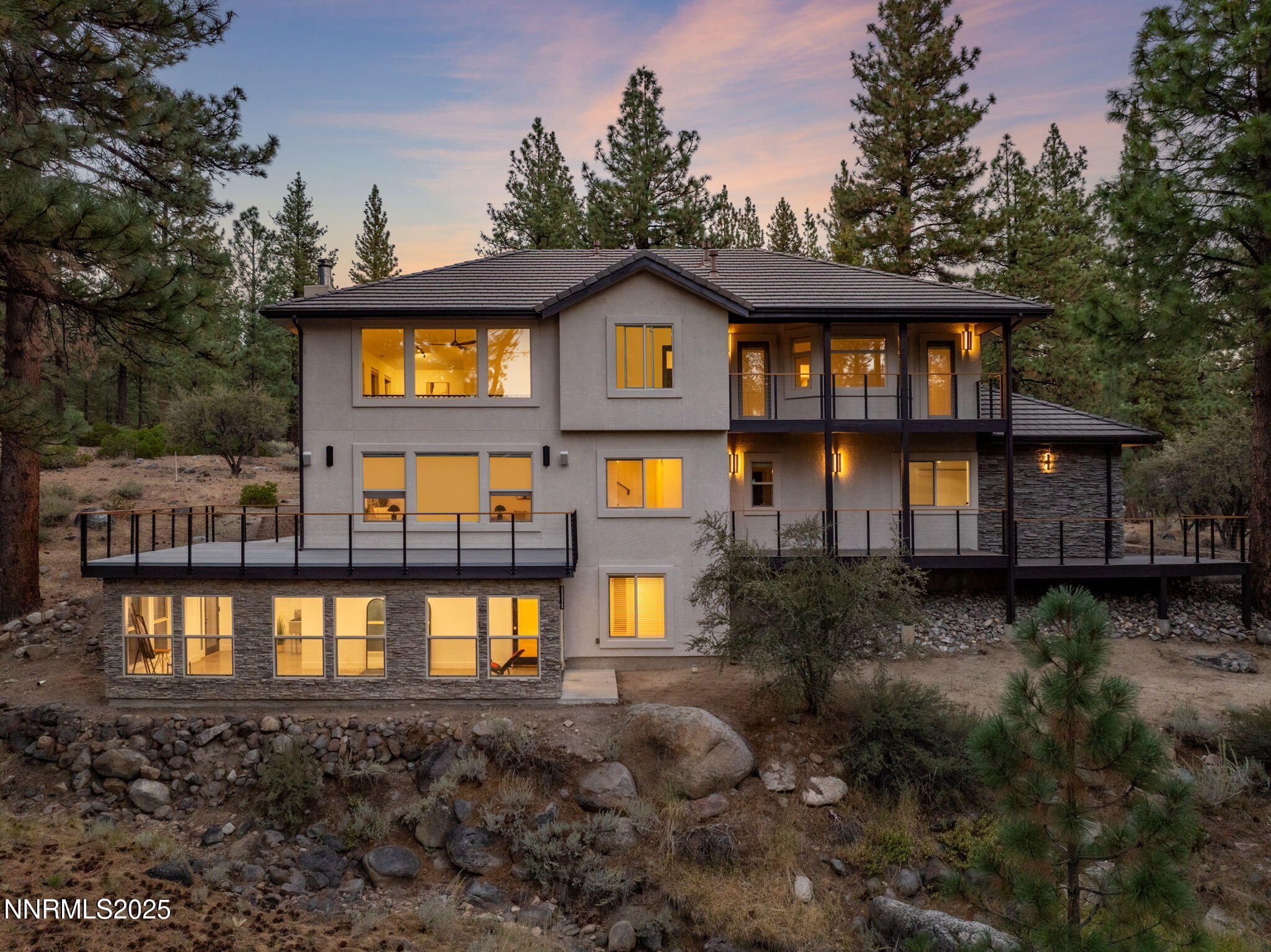 16435 Snow Flower Drive Reno, NV 89511 - Photo 24 of 48 a front view of residential houses with yard