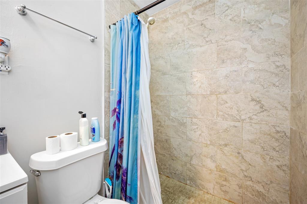 14111 West Parsley Drive Madeira Beach, FL 33708 - Photo 73 of 99 a bathroom with a sink a toilet and shower