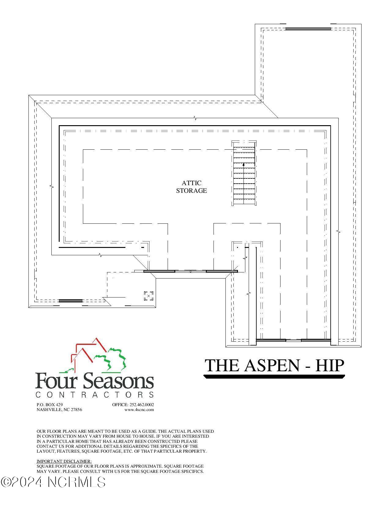 7270 Twin Pines Rd Spring Spring Hope, NC 27882 - Photo 51 of 51 The Aspen Hip Marketing Second Floor Unf