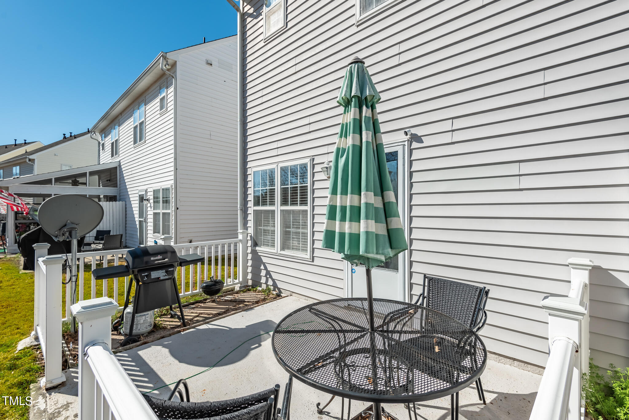 5324 Eagle Trace Drive Raleigh, NC 27604 - Photo 23 of 26 a view of a chairs and table in patio