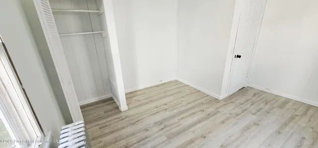 a view of wooden floor in a room