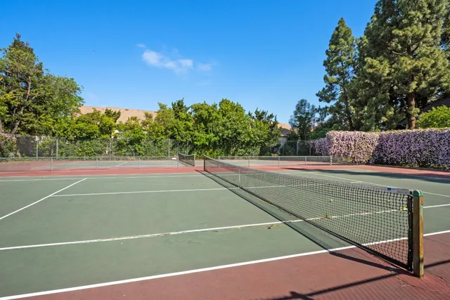 a view of a tennis court