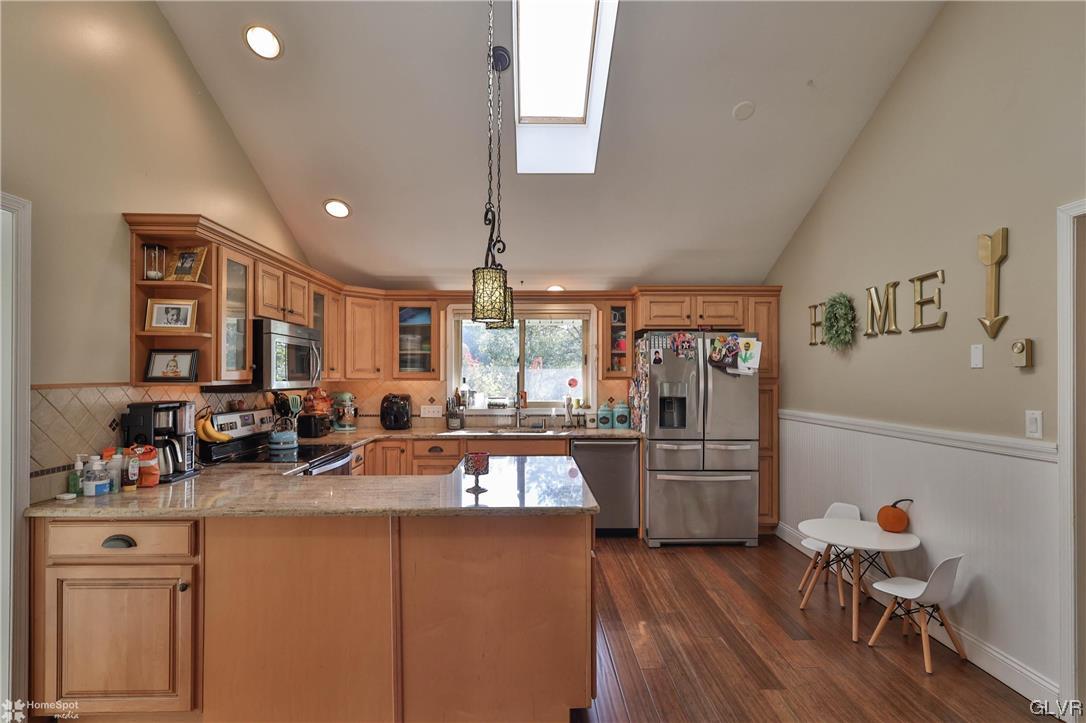 4175 Sherry Hill Road Hellertown, PA 18055 - Photo 16 of 50 a kitchen with refrigerator and window