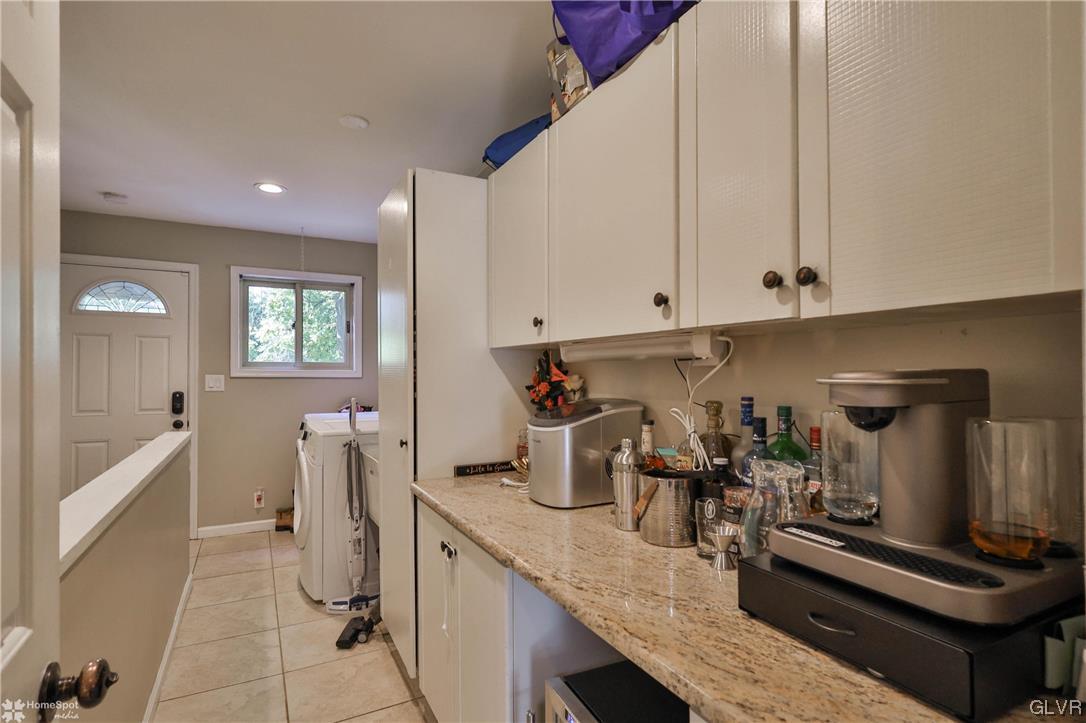 4175 Sherry Hill Road Hellertown, PA 18055 - Photo 40 of 50 a kitchen with refrigerator and cabinets