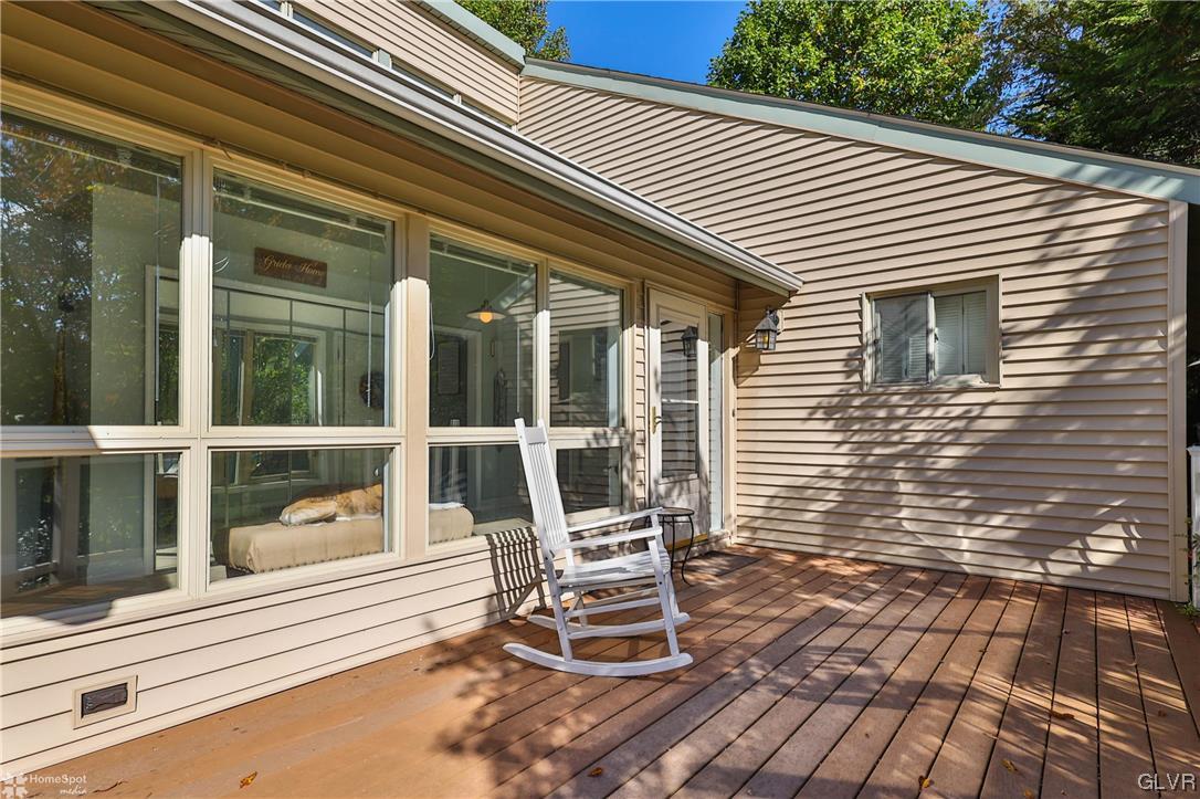 4175 Sherry Hill Road Hellertown, PA 18055 - Photo 8 of 50 a view of a two chairs in the balcony