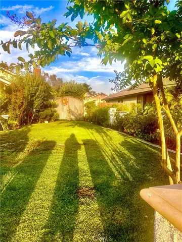 a view of a street with a trees