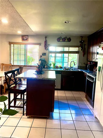 a view of an ocean from a yard