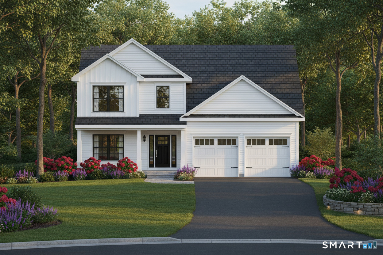 19 Winthrop Woods Road Shelton, CT 06484 - Photo 1 of 9 a front view of a house with a yard and potted plants