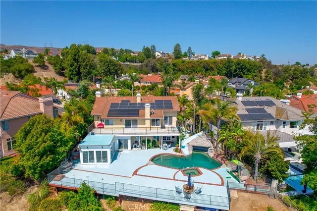 a view of a city with tall buildings