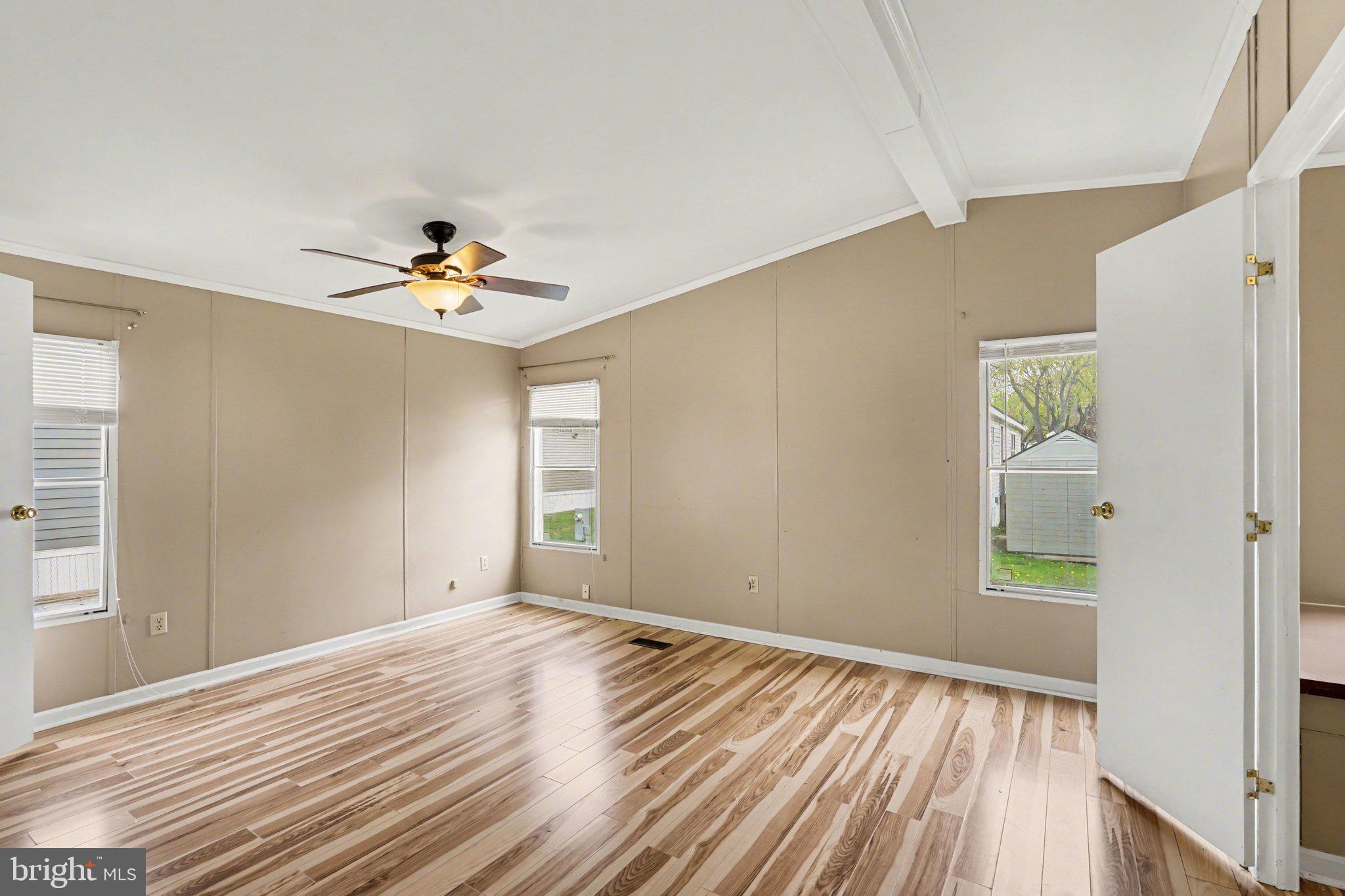 119 Bengies Road Middle River, MD 21220 - Photo 12 of 20 Primary bedroom/ vaulted ceiling