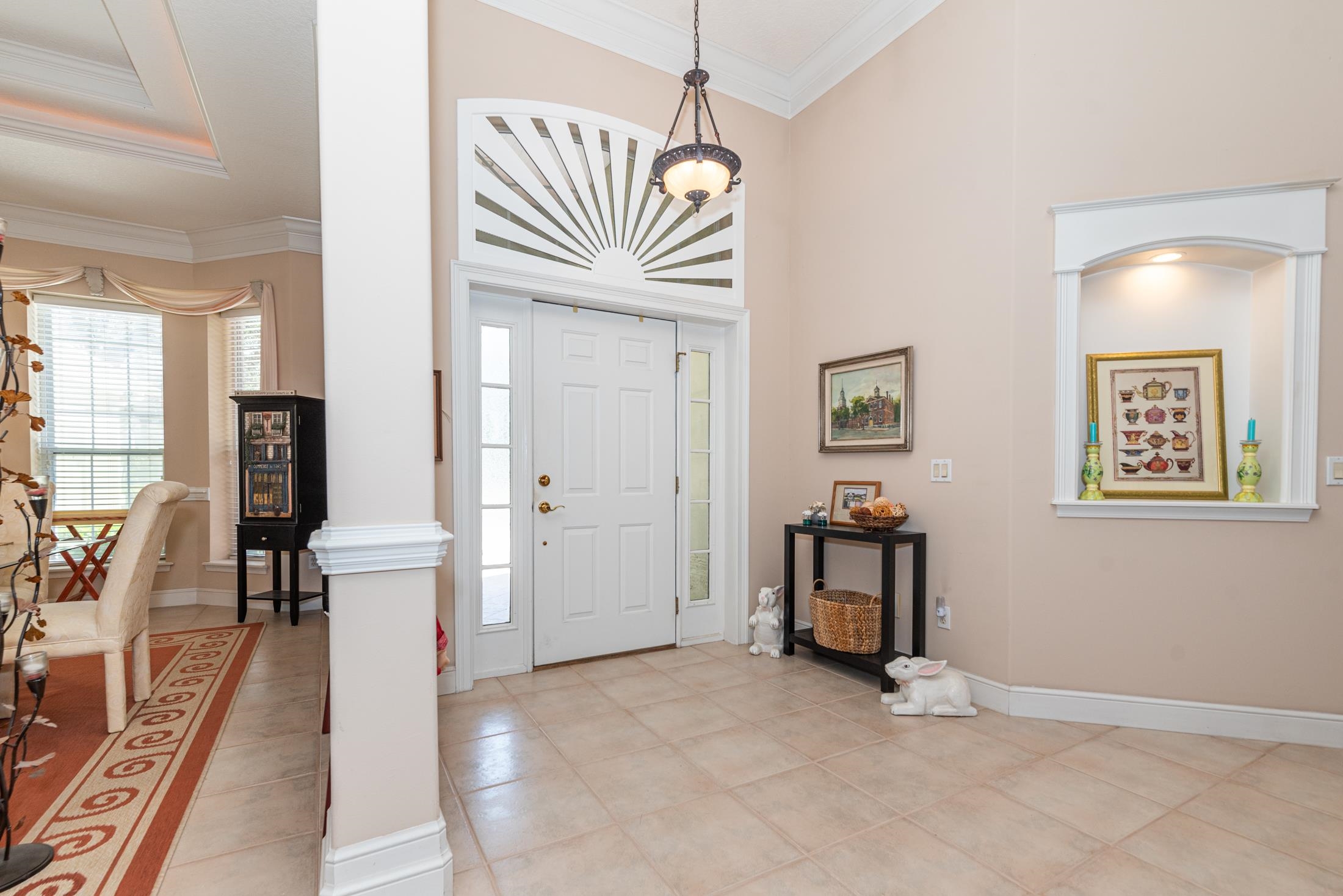 239 Marshside Drive St. Augustine, FL 32080 - Photo 5 of 57 a view of a hallway with seating area