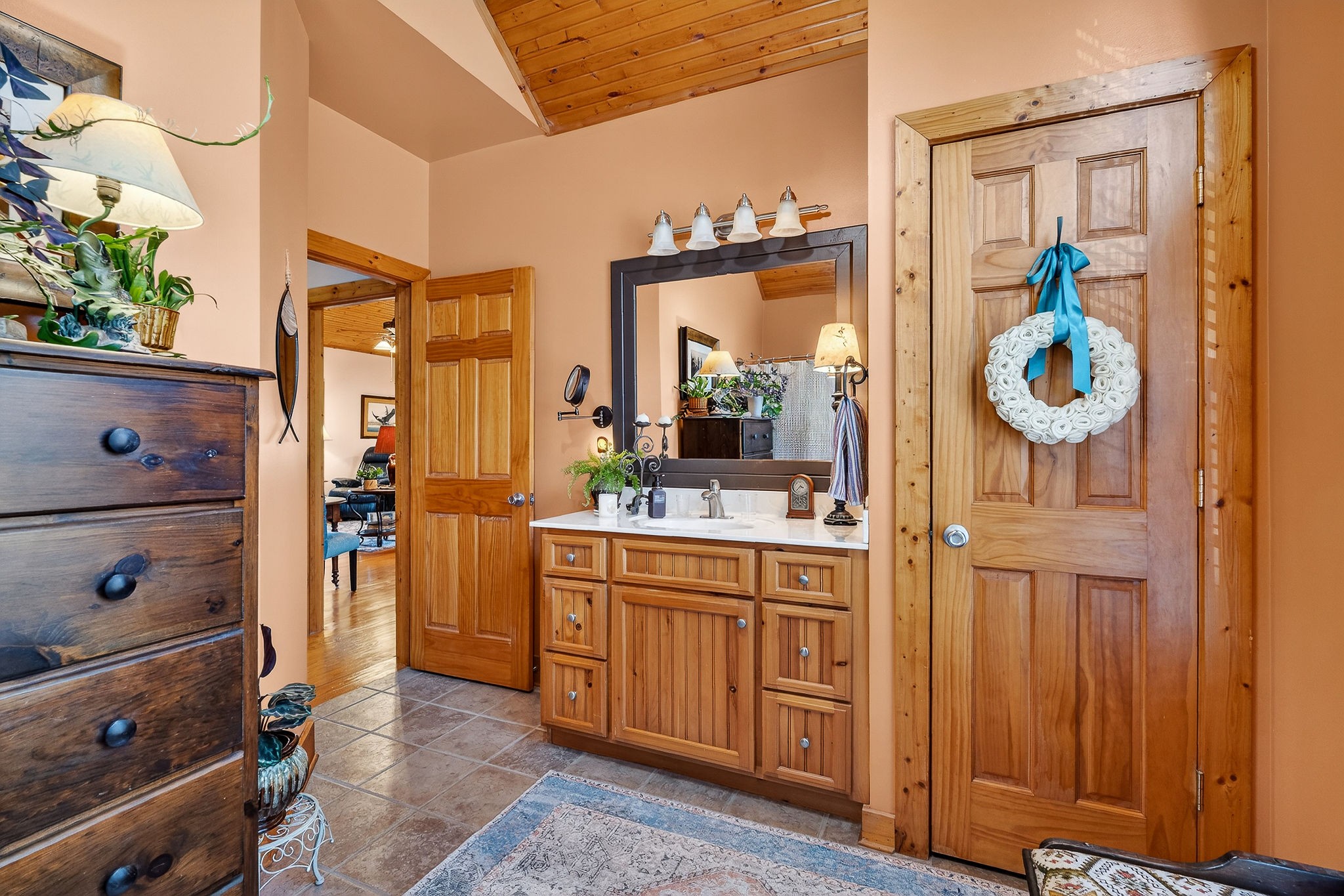 2539 Sparkman Town Road Doyle, TN 38559 - Photo 21 of 54 a bathroom with a sink a vanity and a mirror