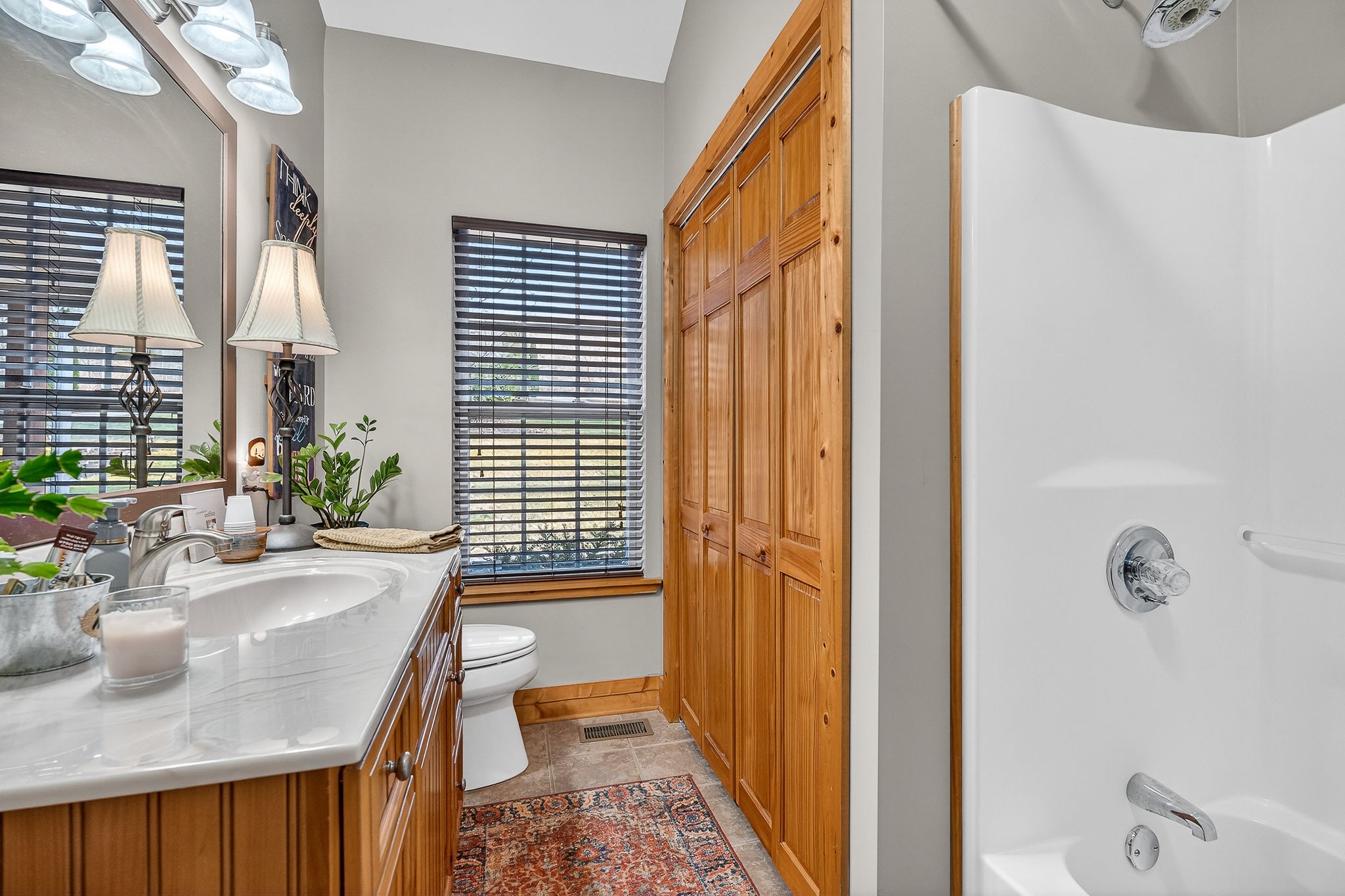 2539 Sparkman Town Road Doyle, TN 38559 - Photo 23 of 54 a bathroom with a sink toilet and shower